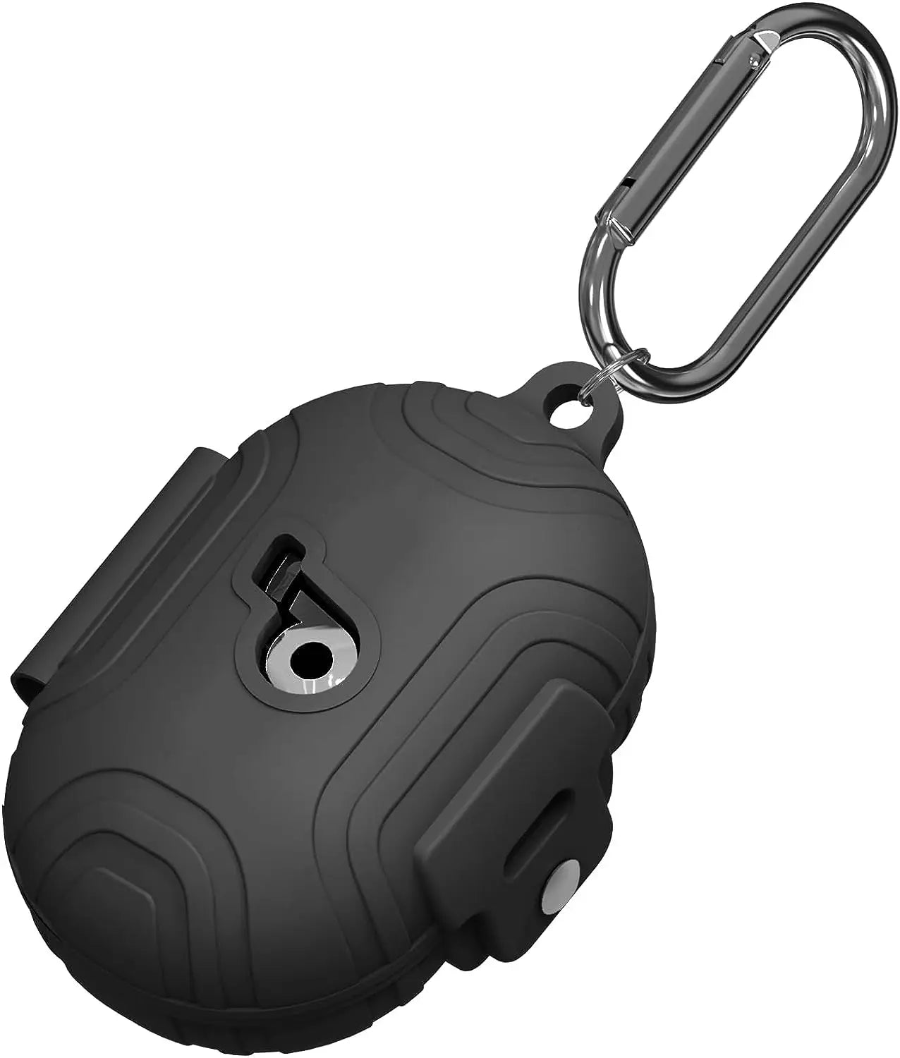 2023 INS For Anker Soundcore Space A40 Soft Silicone Case Shockproof Anti-Scratch Protective Cover with Carabiner for Anker Case