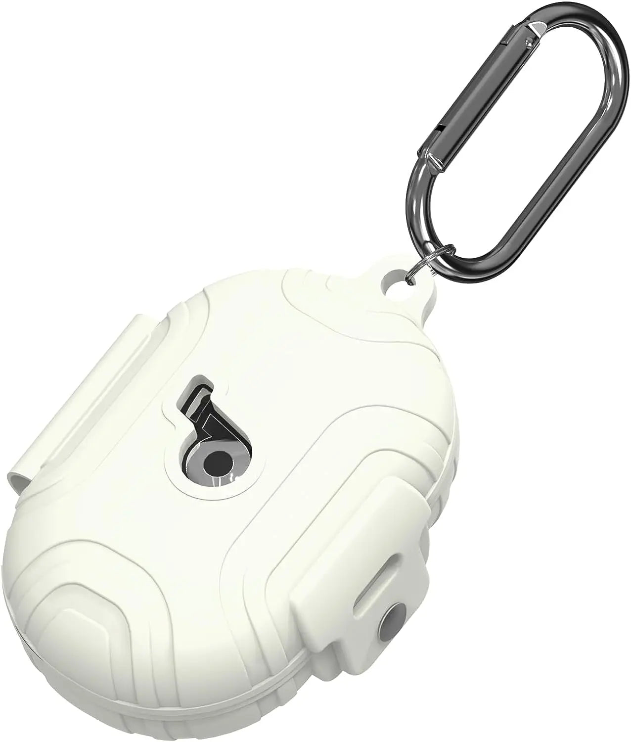 2023 INS For Anker Soundcore Space A40 Soft Silicone Case Shockproof Anti-Scratch Protective Cover with Carabiner for Anker Case